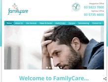 Tablet Screenshot of familycare.net.au